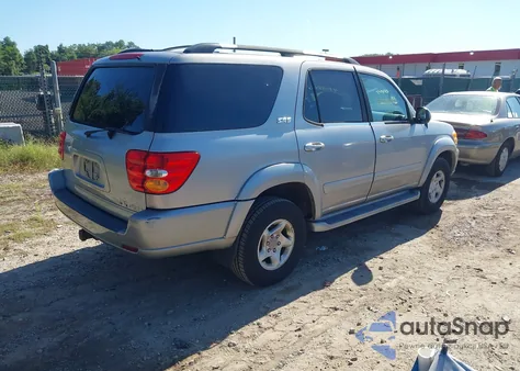 2001 Toyota Sequoia Sr5 V8 from USA, damaged, VIN 5TDBT44A21S047331